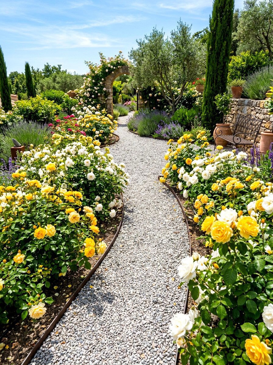 30 Rose Garden Walkway Ideas for a Romantic Pathway at Home