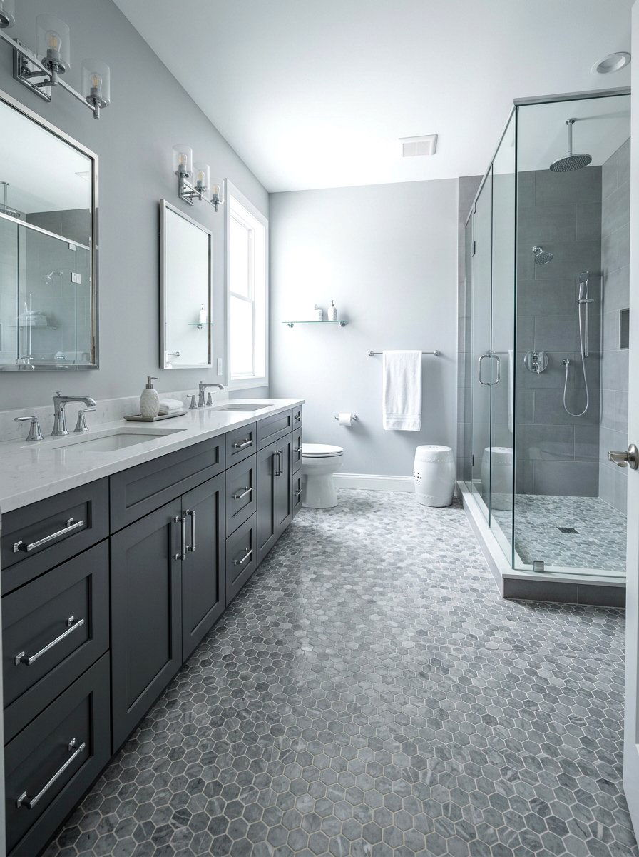 30 Mosaic Marble Bathroom Ideas for a Luxury Spa Look Today