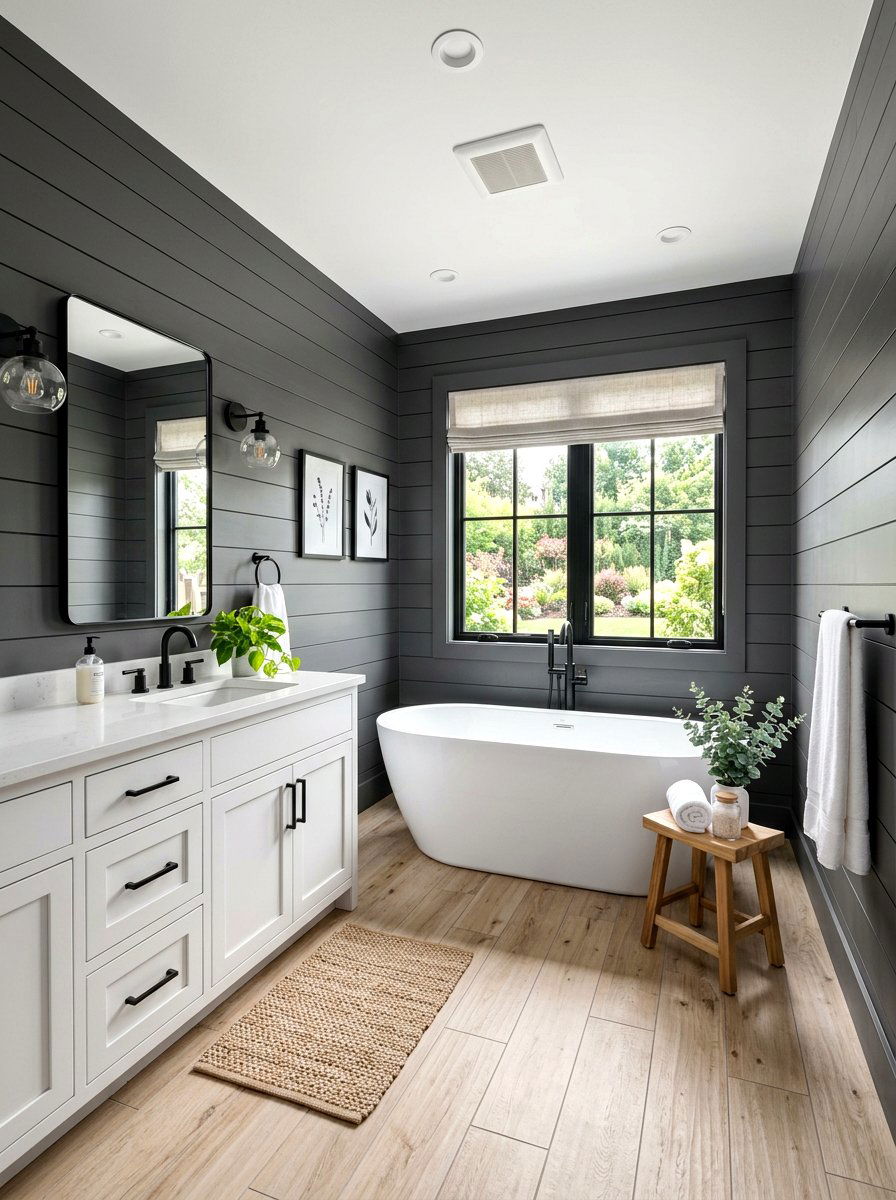 30 Farmhouse Bathroom Ideas to Create a Cozy Vintage Retreat