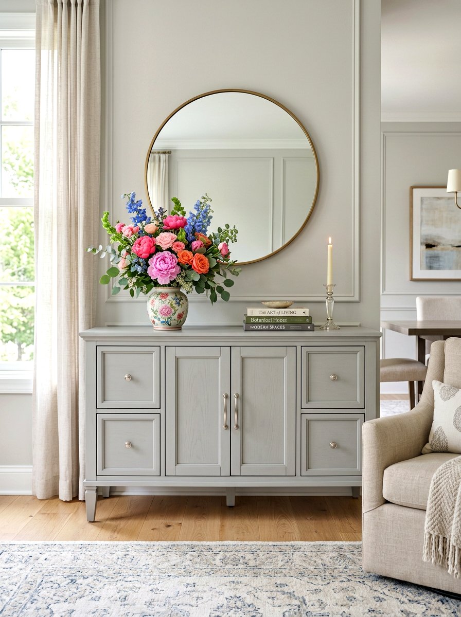 Gray Sideboard Cabinet - 30 buffet cabinet ideas