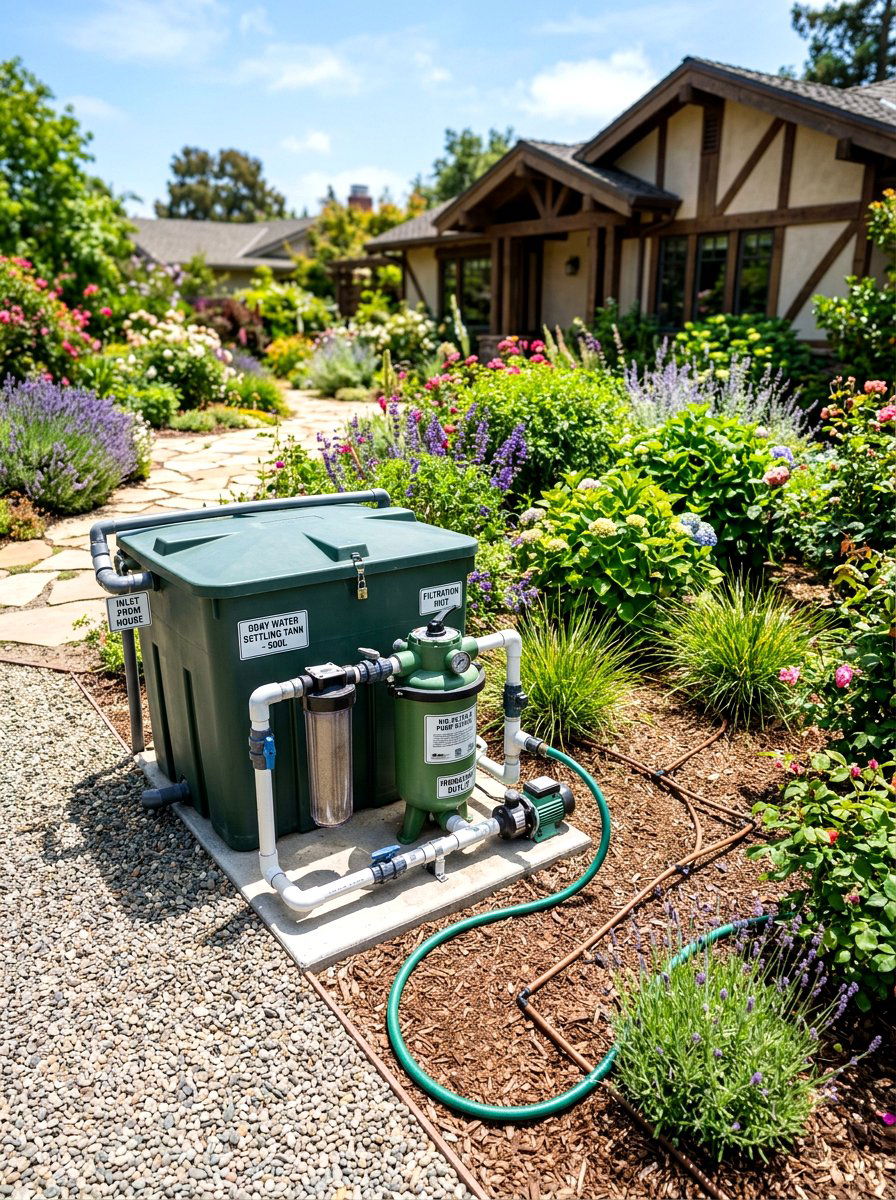 Gray Water Recycling - 30 greenhouse watering ideas