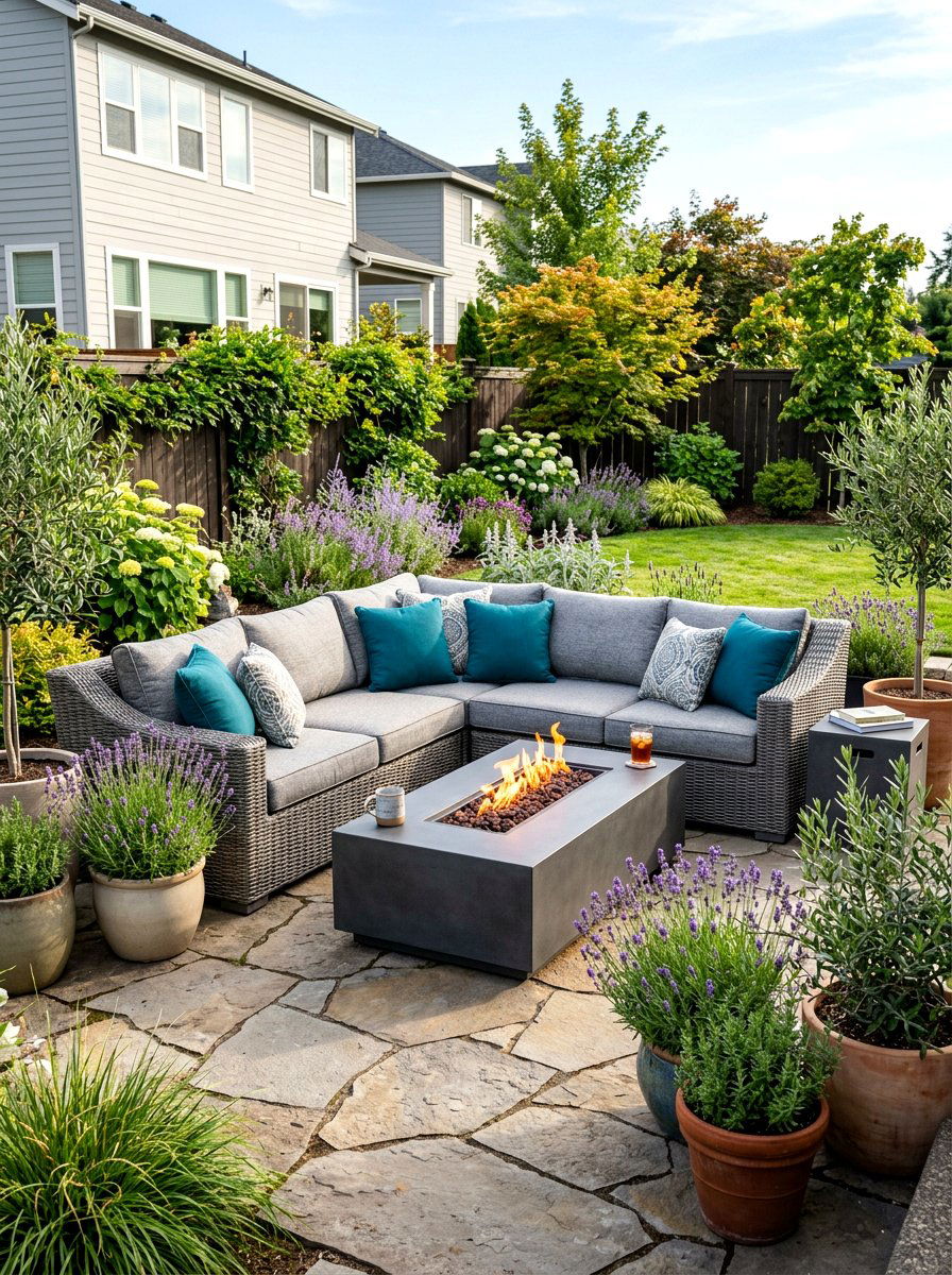 Gray Wicker Sectional - 30 all weather wicker patio ideas