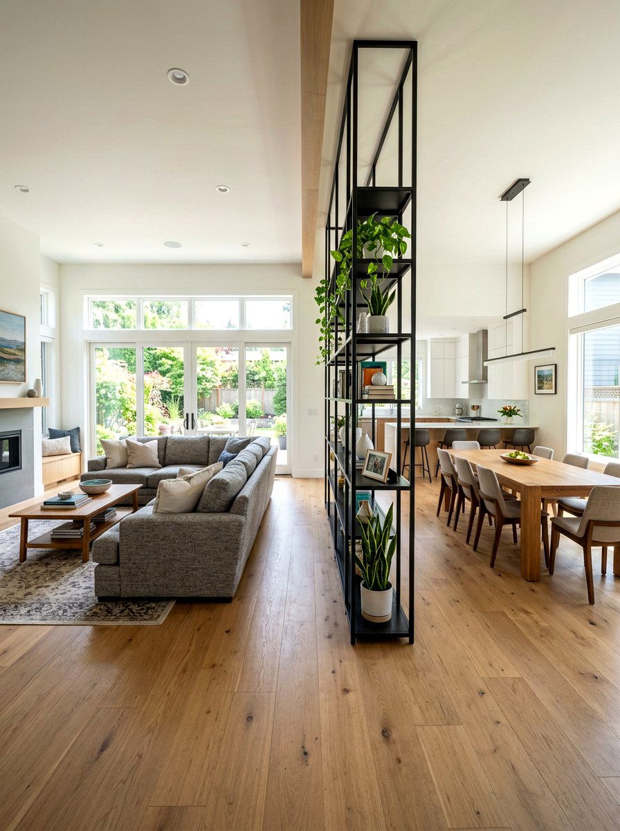 Great Room Room Divider - 30 great room ideas