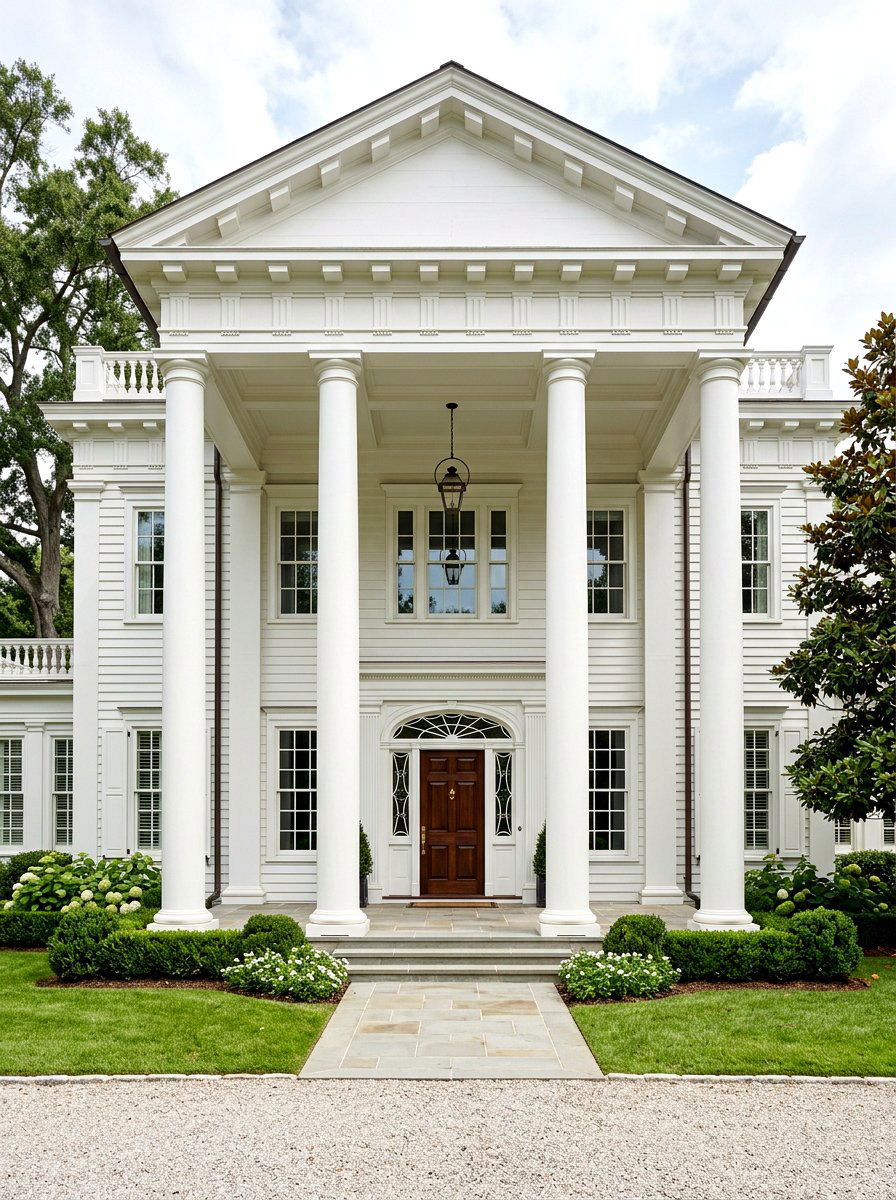 Greek Doric Pillar - 30 porch columns decor ideas