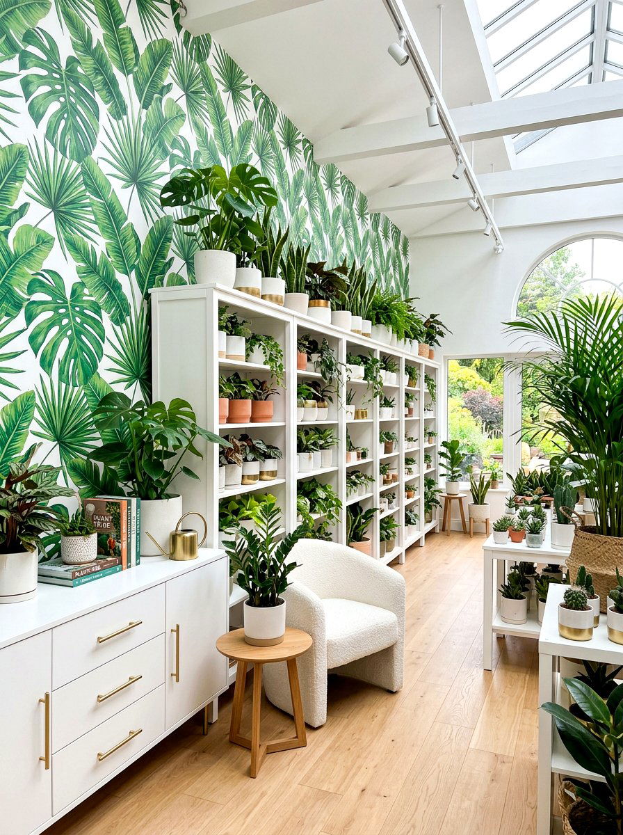 Green Botanical Nursery - 30 soft green nursery ideas