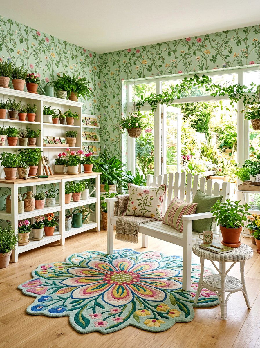 Green Garden Nursery - 30 soft green nursery ideas