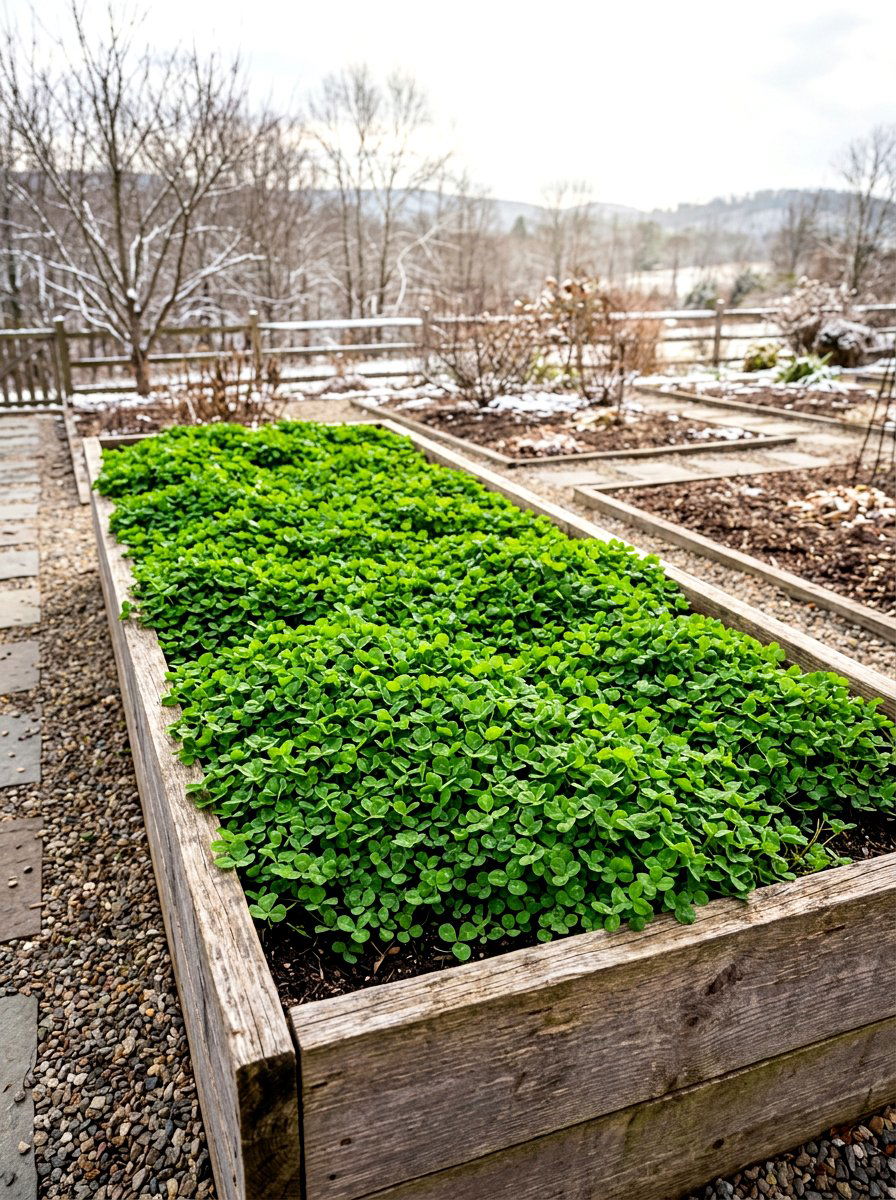 Green Manure Cover Crop - 30 raised bed soil ideas