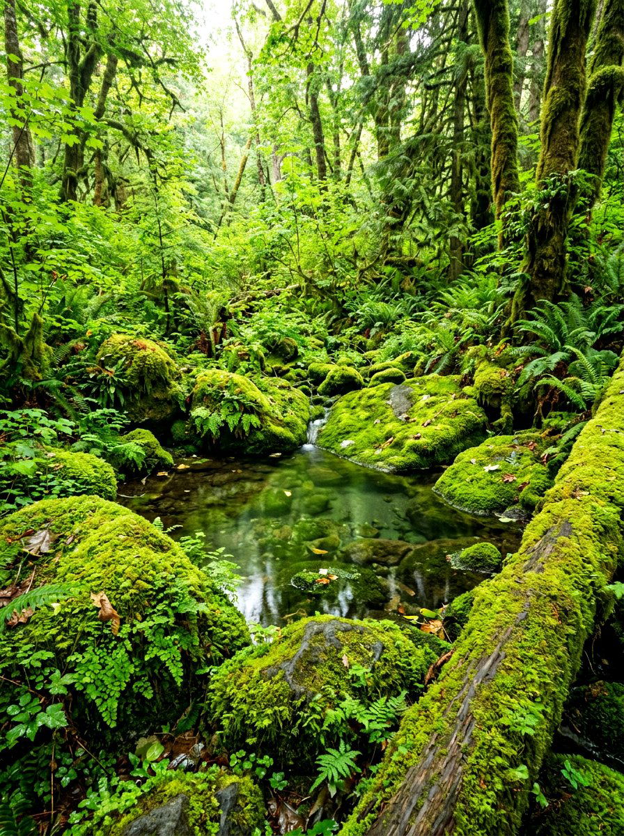Green Moss Pond - 30 frog pond ideas