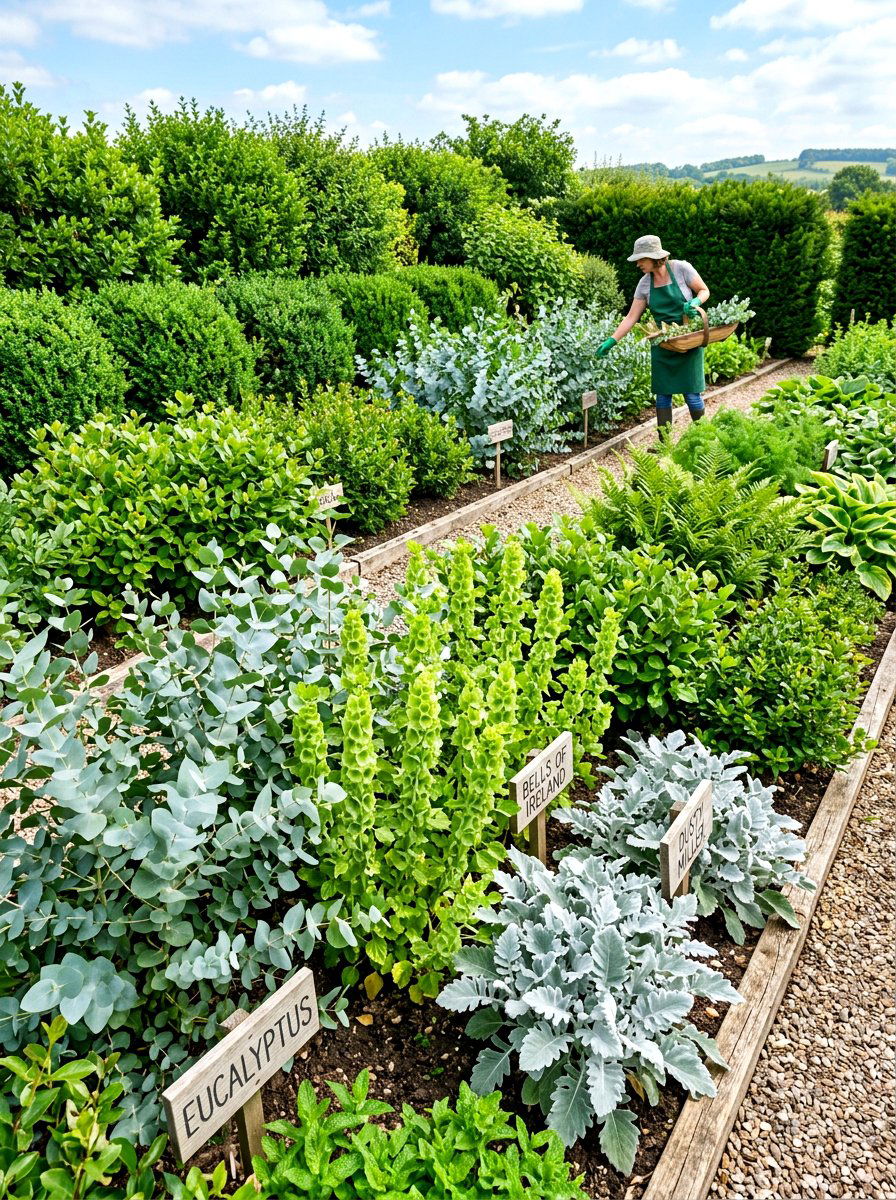 Greenery For Bouquets Garden - 30 backyard cutting garden ideas