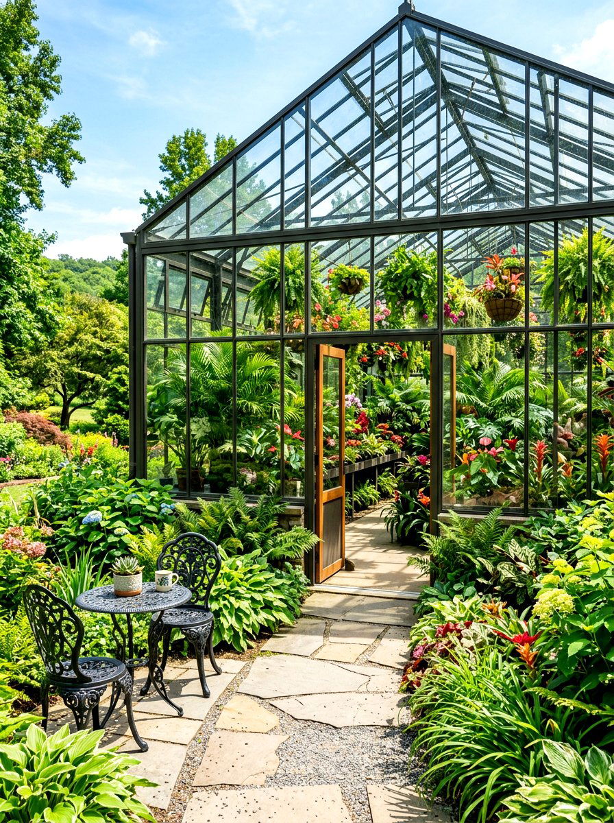 Greenhouse - 30 hobby rich home ideas