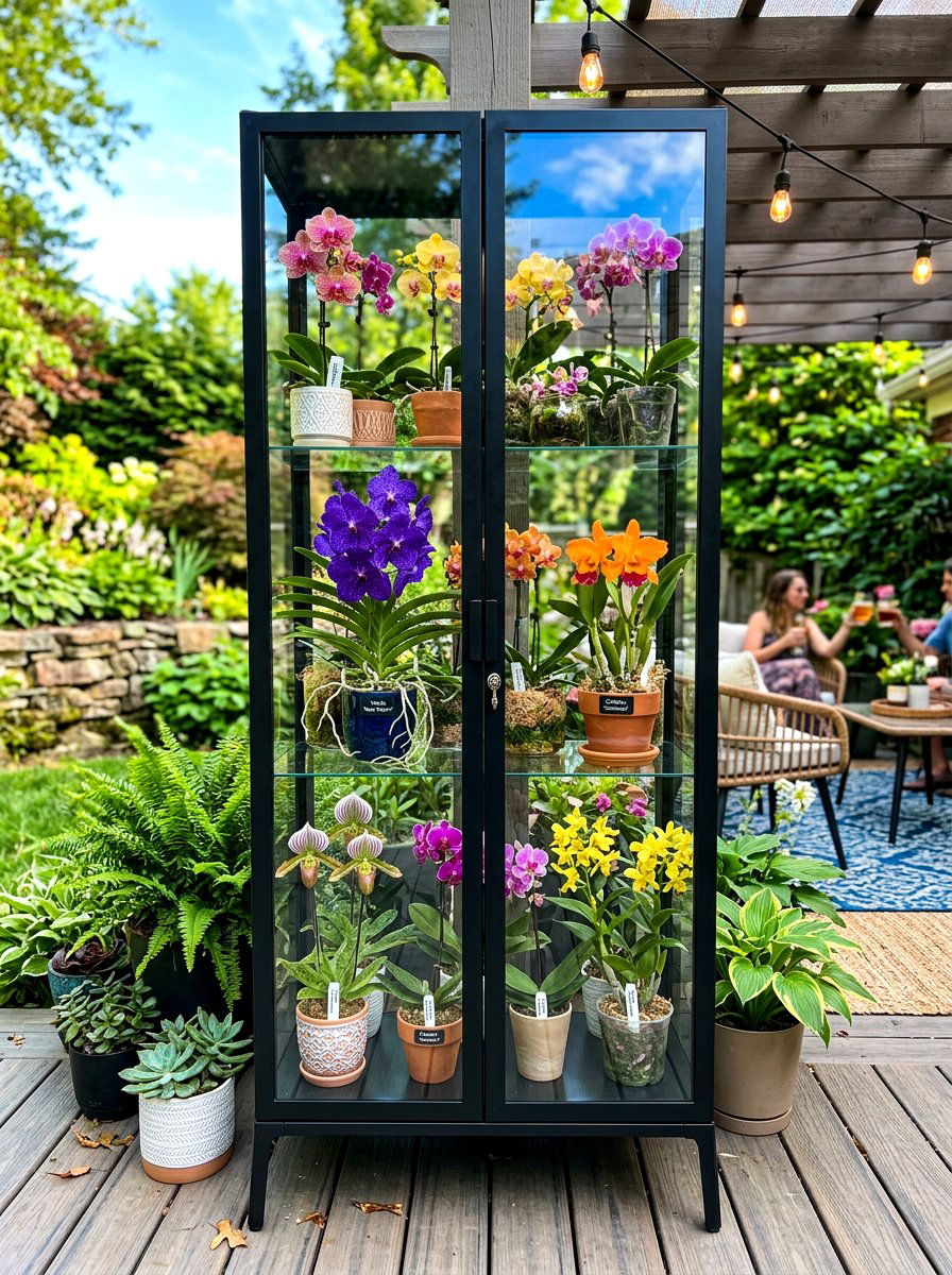 Greenhouse Cabinet For Patio - 30 mini backyard greenhouse ideas