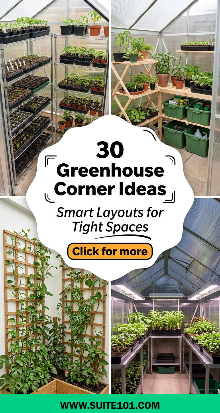Greenhouse Corner Ideas 30 Smart Layouts for Tight Spaces - Greenhouse Corner Ideas: 30 Smart Layouts for Tight Spaces