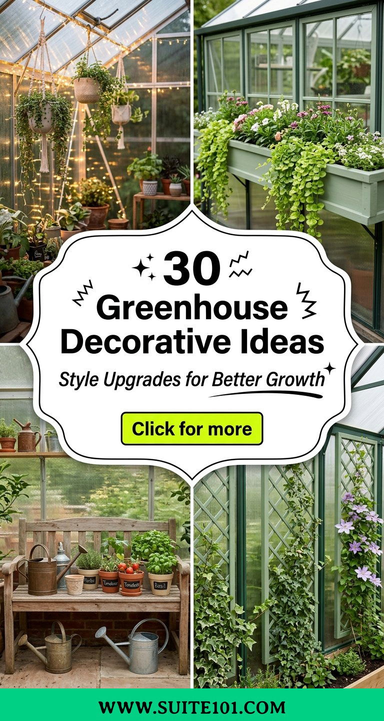 Greenhouse Decorative Ideas 30 Style Upgrades for Better Growth - Greenhouse Decorative Ideas: 30 Style Upgrades for Better Growth