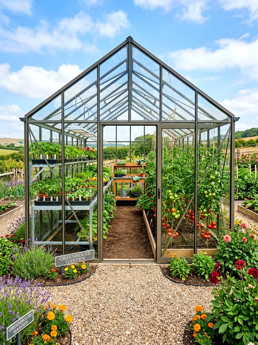 Greenhouse Garden Layout - 30 vegetable garden layout ideas