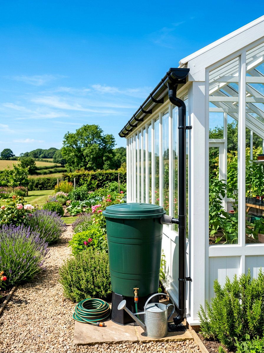 Greenhouse Gutter Collection - 30 greenhouse watering ideas