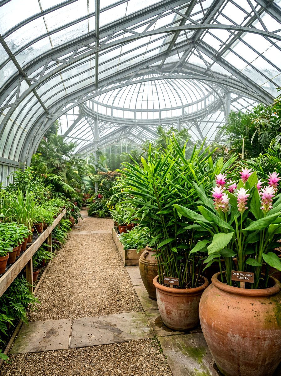 Greenhouse Herb Garden - 30 medicinal herb garden ideas