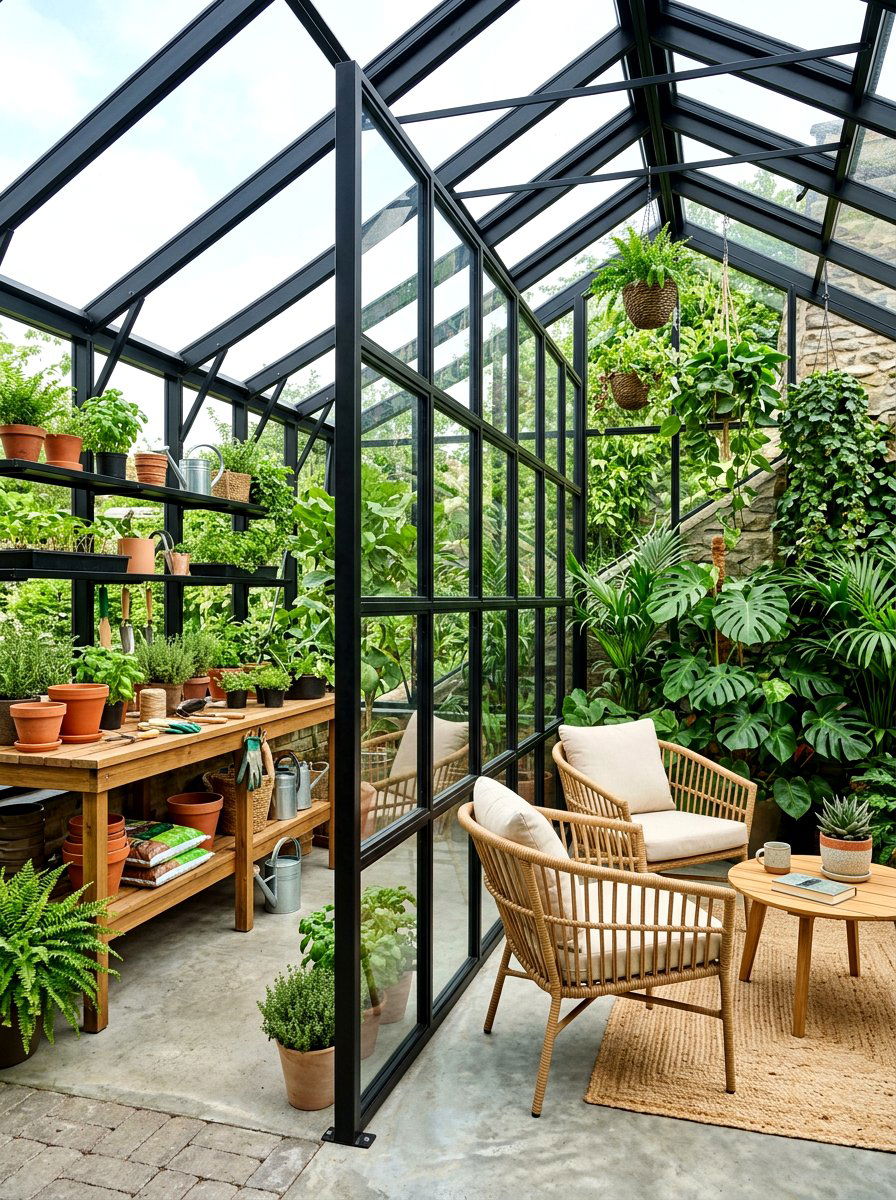 Greenhouse Potting Area Ideas: 30 Smart Zones for Faster Planting