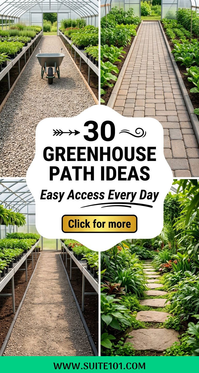 Greenhouse Path Ideas 30 Convenient Pathways for Easy Access - Greenhouse Path Ideas: 30 Convenient Pathways for Easy Access