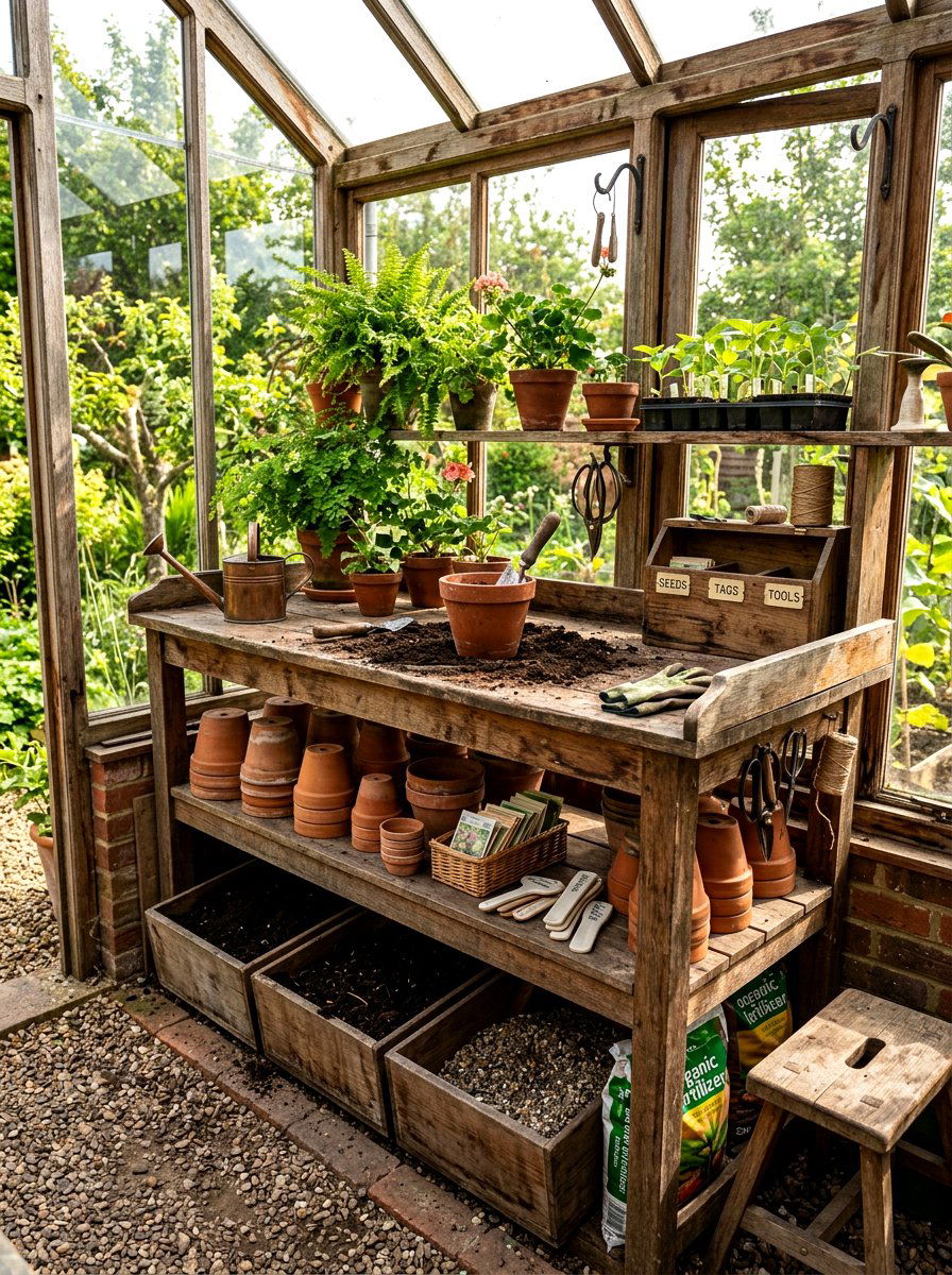 Greenhouse Shelving Layout Ideas: 30 Layout Tricks for More Space