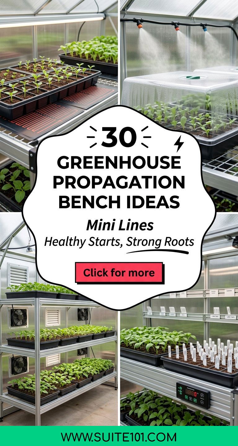 Greenhouse Propagation Bench Ideas 30 Pro Setups for Seedlings - Greenhouse Propagation Bench Ideas: 30 Pro Setups for Seedlings