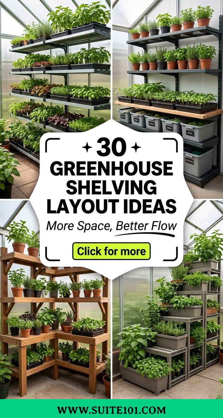 Greenhouse Shelving Layout Ideas 30 Layout Tricks for More Space - Greenhouse Shelving Layout Ideas: 30 Layout Tricks for More Space