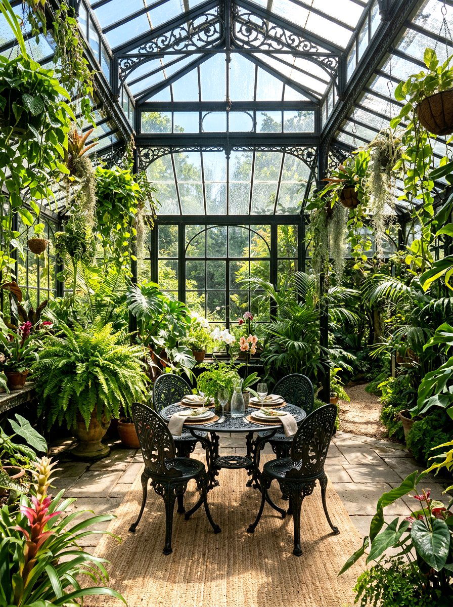 Greenhouse Style Room - 30 garden room ideas