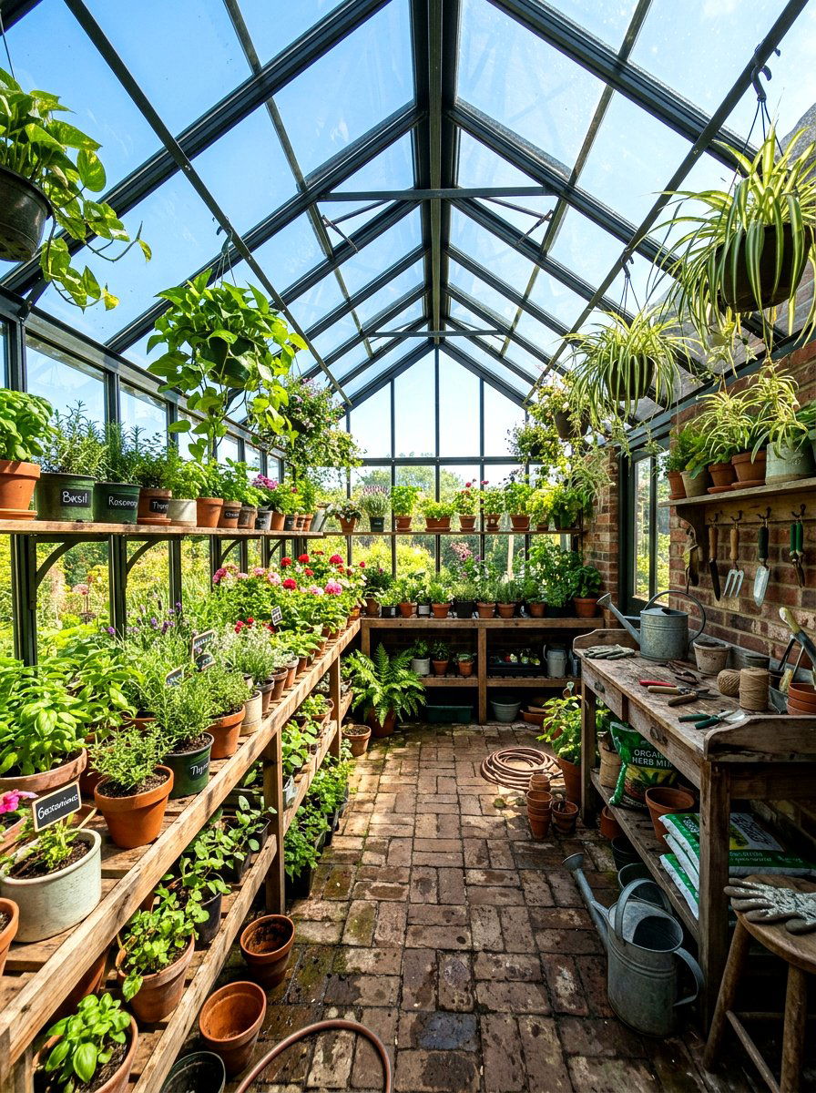 Greenhouse Sunroom - 30 sunroom decor ideas