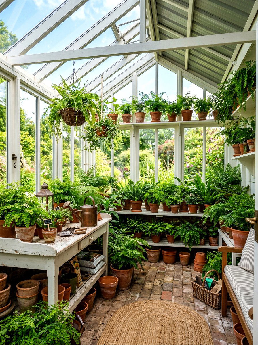Greenhouse Sunroom - 30 cottage backyard ideas
