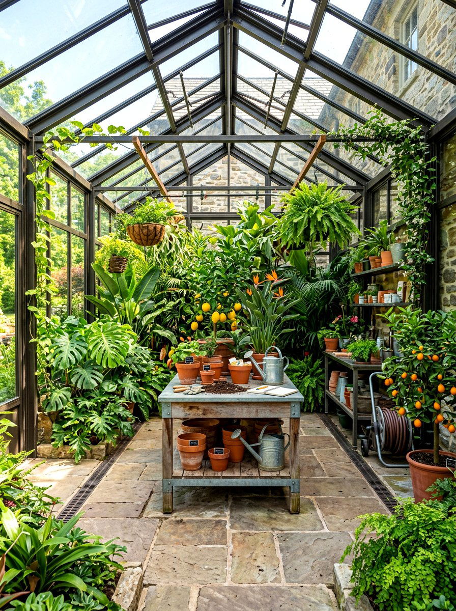 Greenhouse style sunroom - 30 four season room ideas