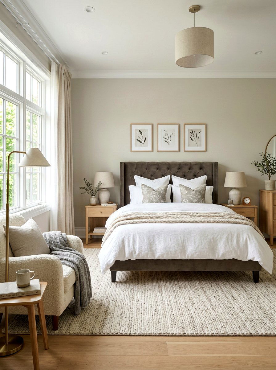 Greige Bedroom - 30 greige room ideas