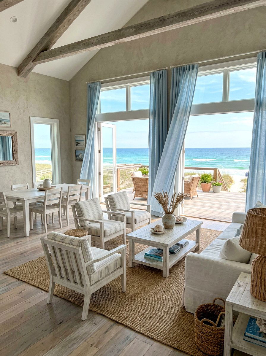 Greige Coastal Decor - 30 greige room ideas