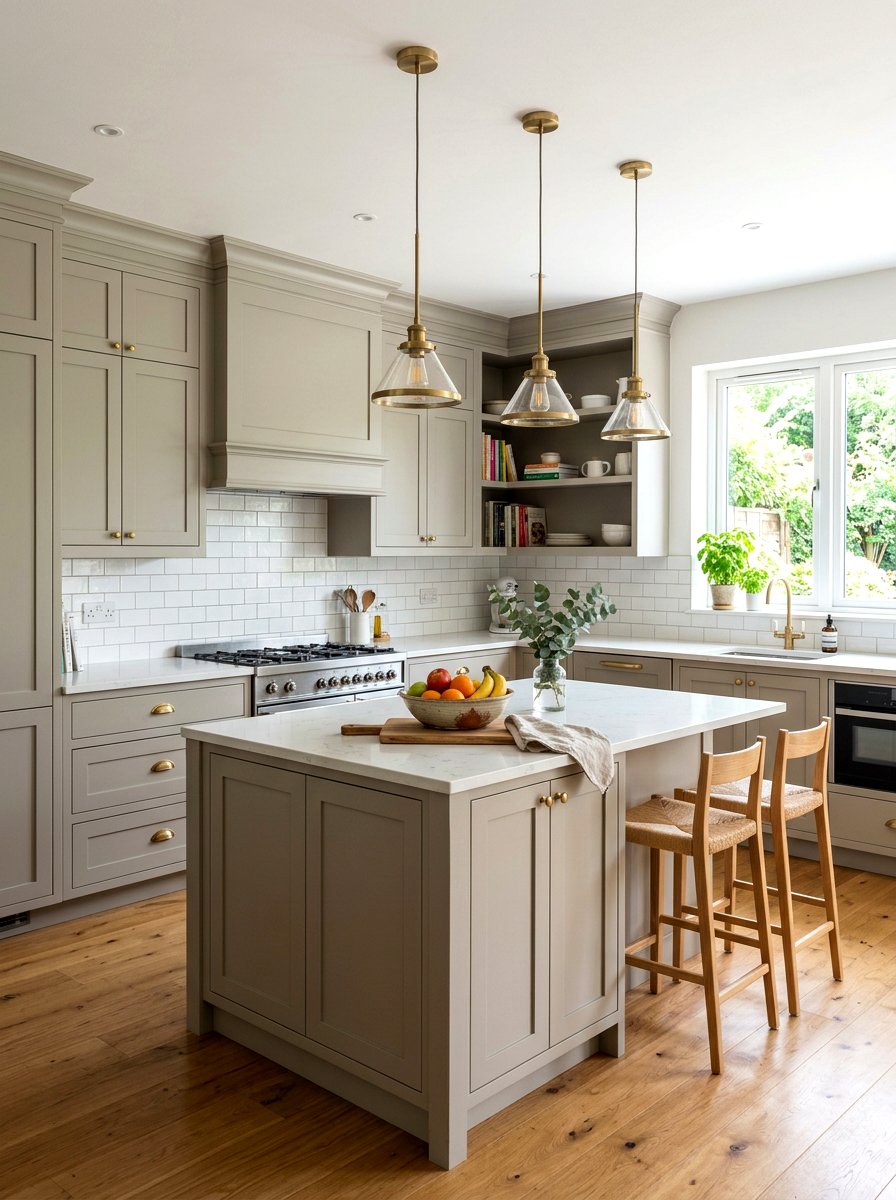 Greige Kitchen - 30 greige room ideas