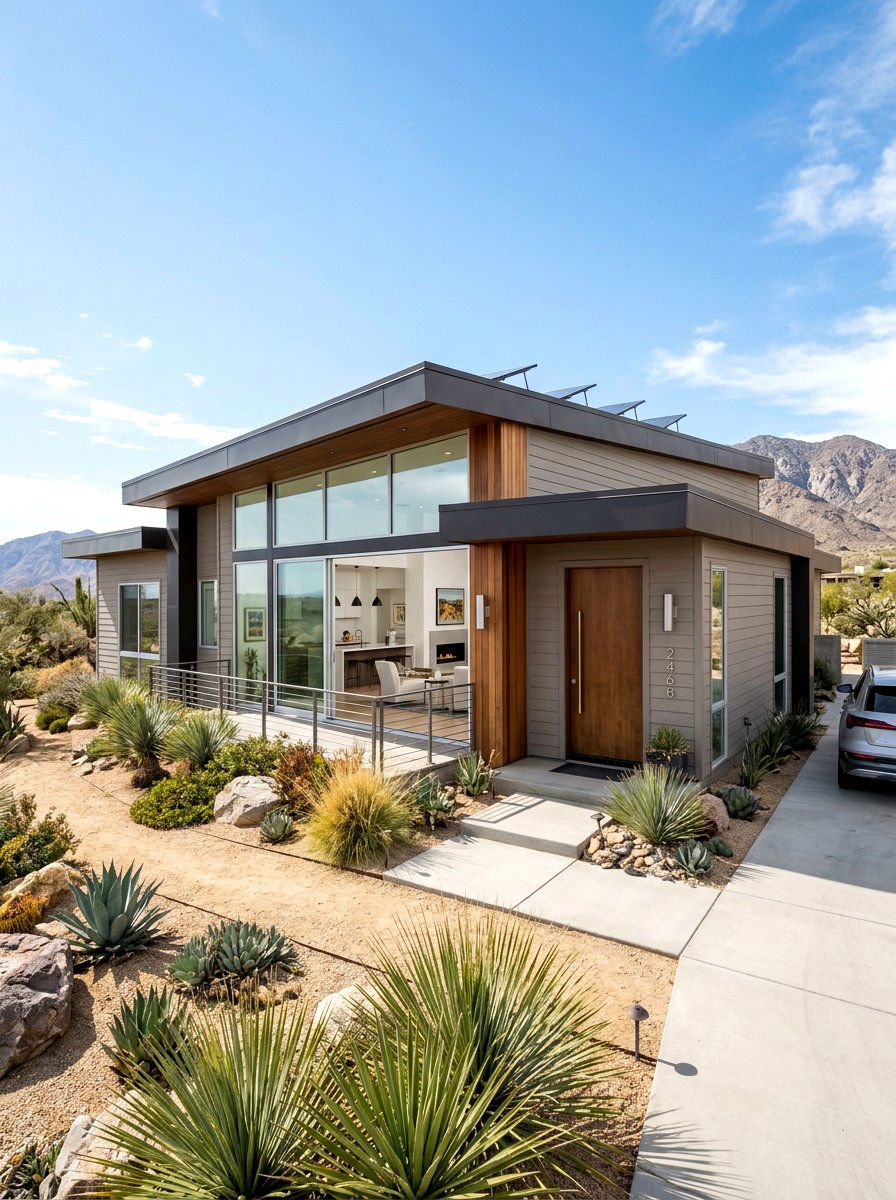 Greige Mushroom House Exterior - 30 mushroom exterior paint ideas