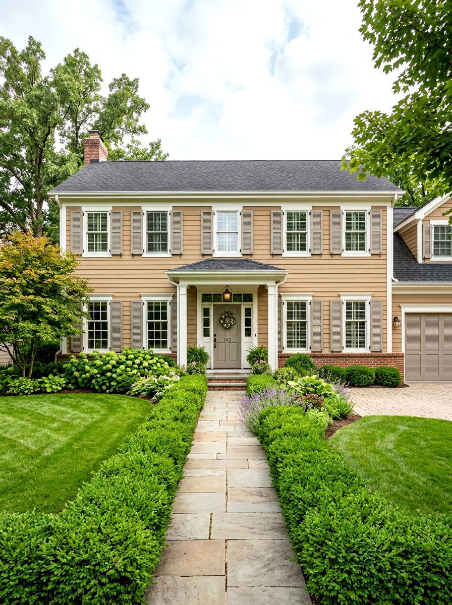 Greige Shutters - 30 shutters color ideas