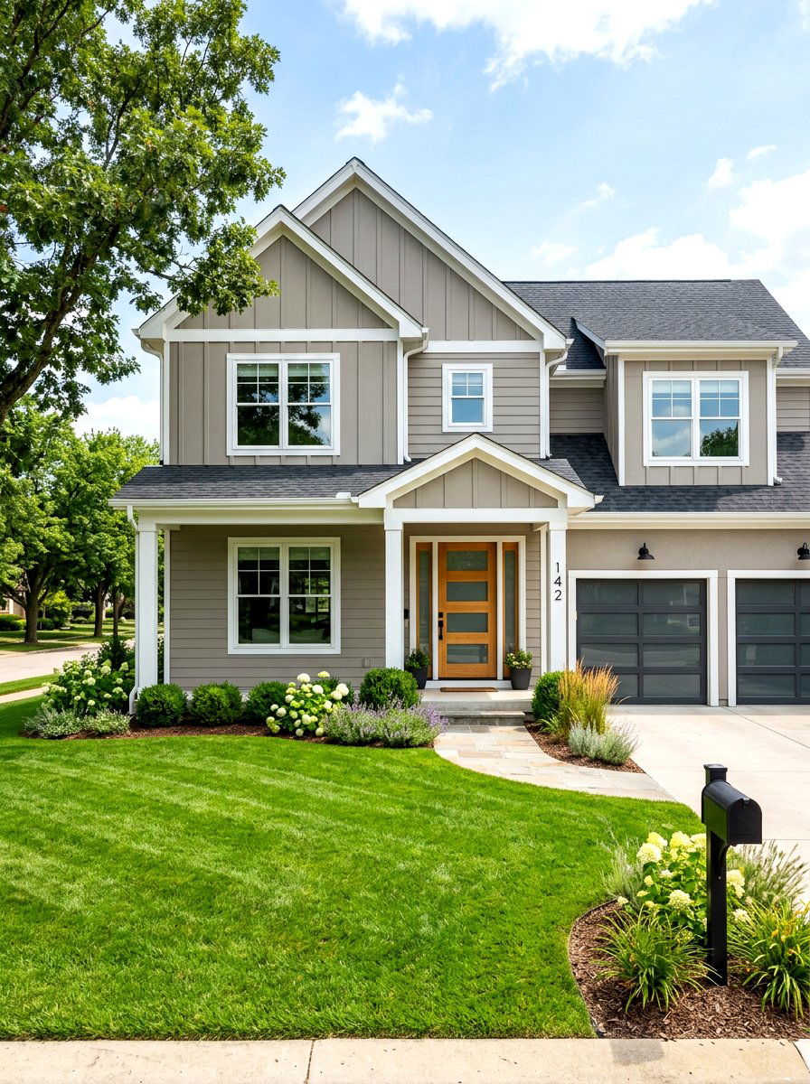 Greige Taupe Exterior Paint - 30 taupe exterior ideas