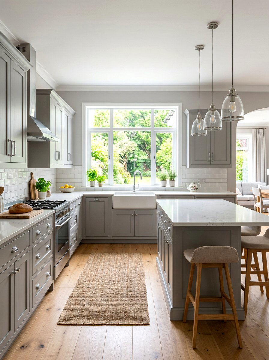 Grey Kitchen Cabinets - 30 kitchen cabinet ideas