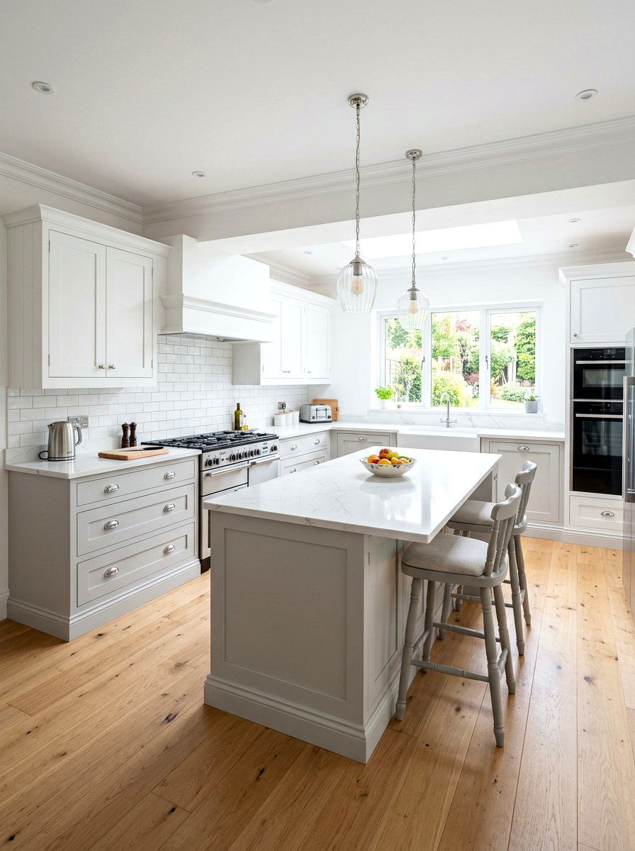 Grey and white kitchen cabinets - 30 two tone kitchen cabinet ideas