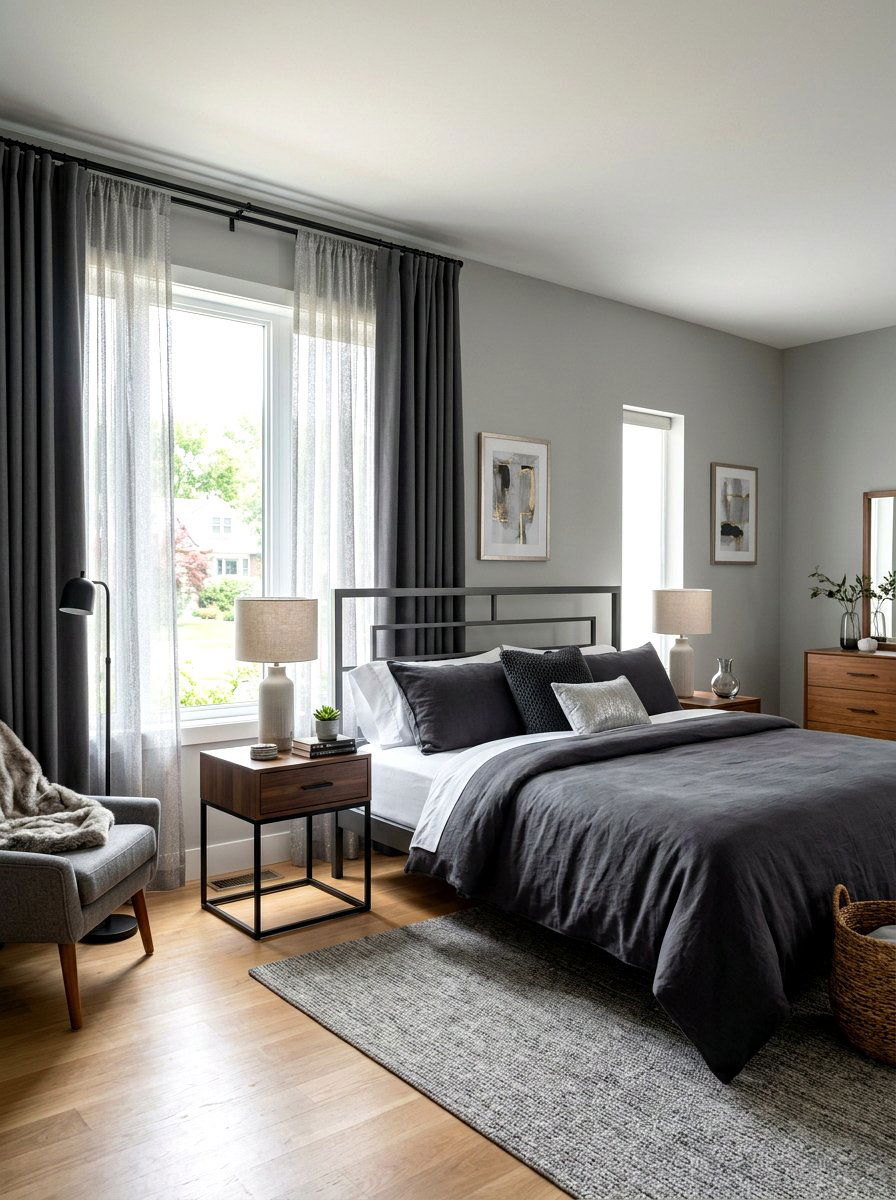 30 Bedroom Curtain Layering Ideas for a Luxurious, Cozy Look
