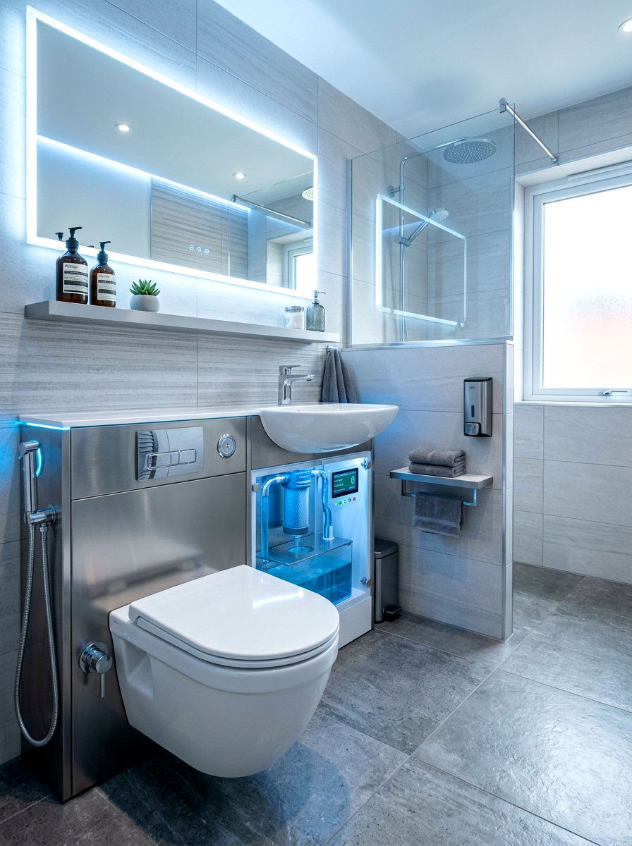 Greywater Recycling System - 30 eco bathroom ideas
