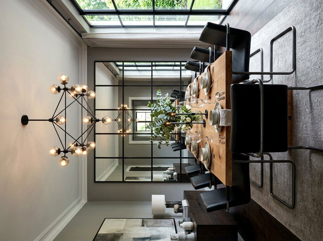 Grid Wall Mirror - 30 mirror wall ideas