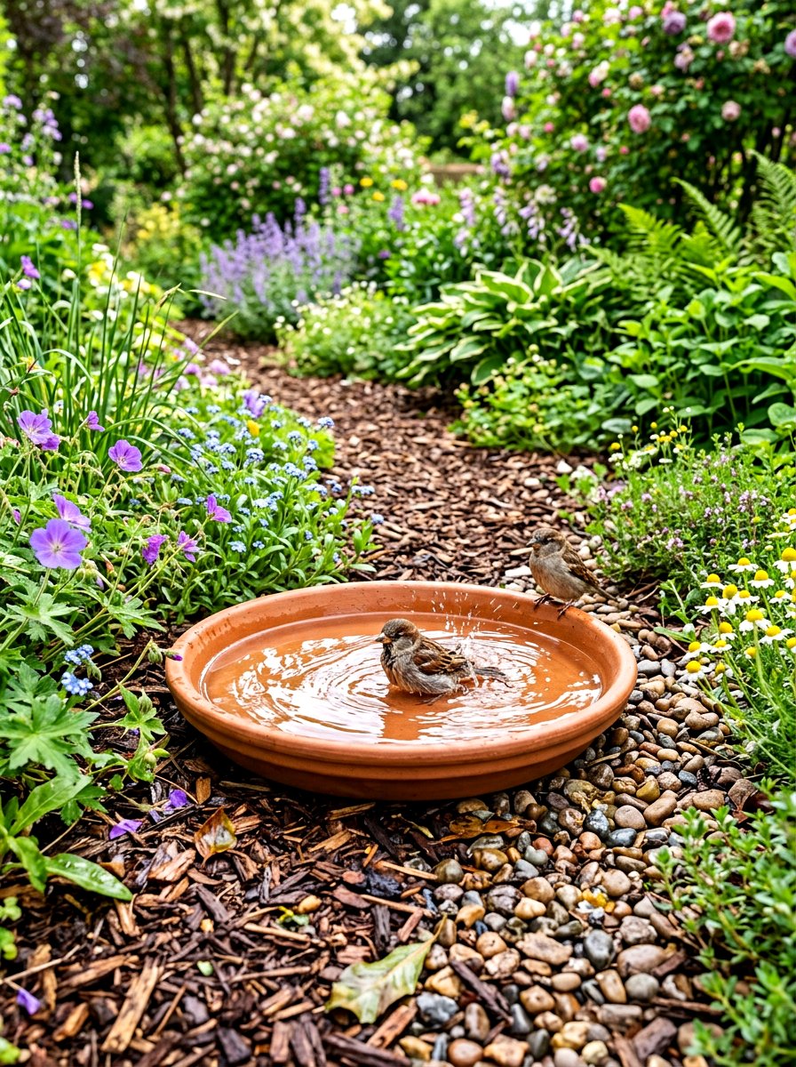 30 Bird Bath Ideas: Choose the Right Style for Backyard Birds