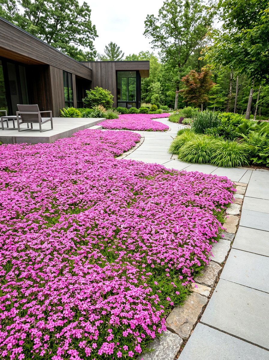 Ground Cover Plant - 30 budget landscaping ideas