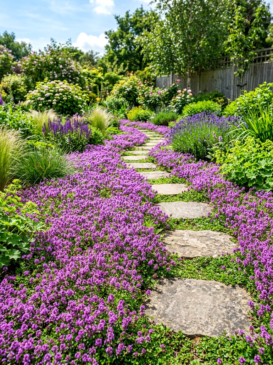 Ground cover plants - 30 curb appeal landscaping ideas