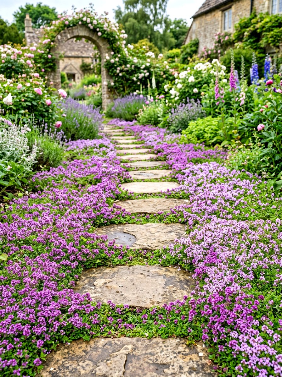 Groundcover Plants - 30 drought friendly backyard ideas