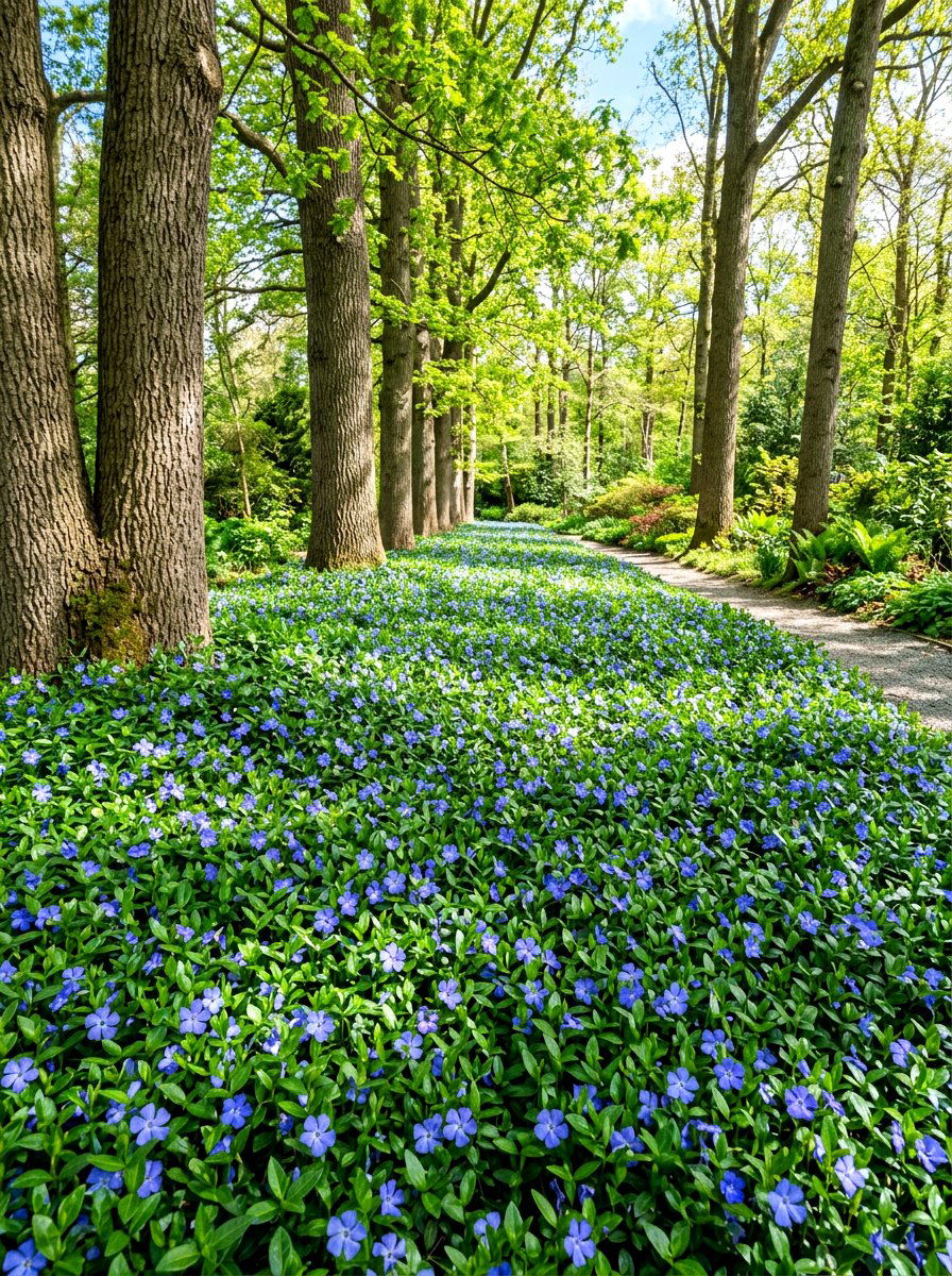 Groundcover - 30 shade flower bed ideas