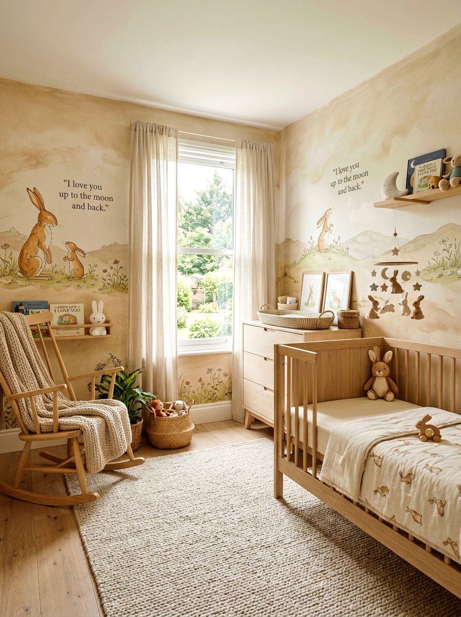 Guess How Much I Love You Nursery - 30 storybook nursery ideas
