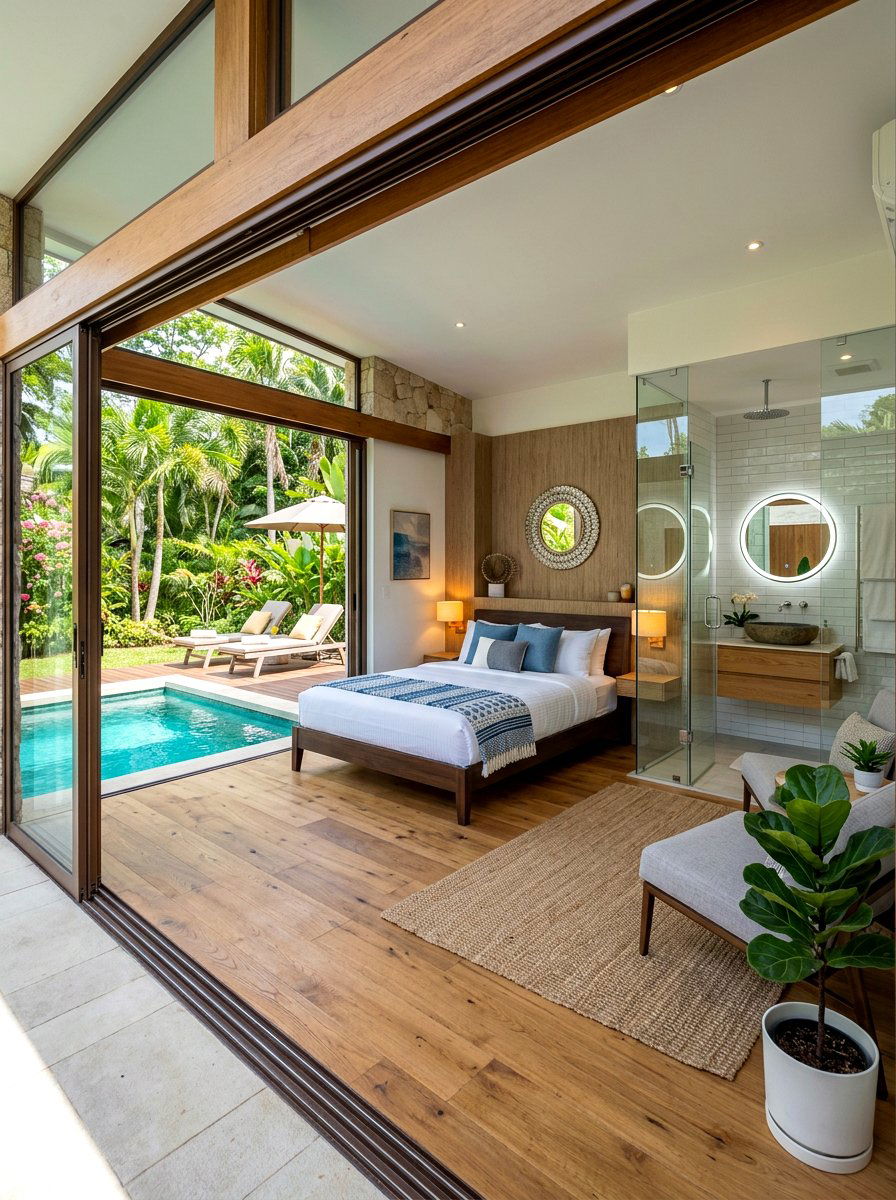 Guest House Cabana - 30 pool cabana patio ideas