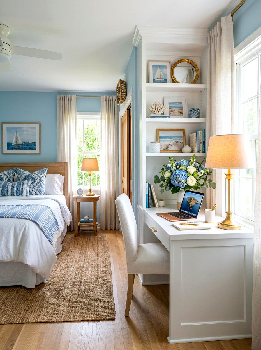 Guest Room Built In Desk - 30 office built in desk ideas