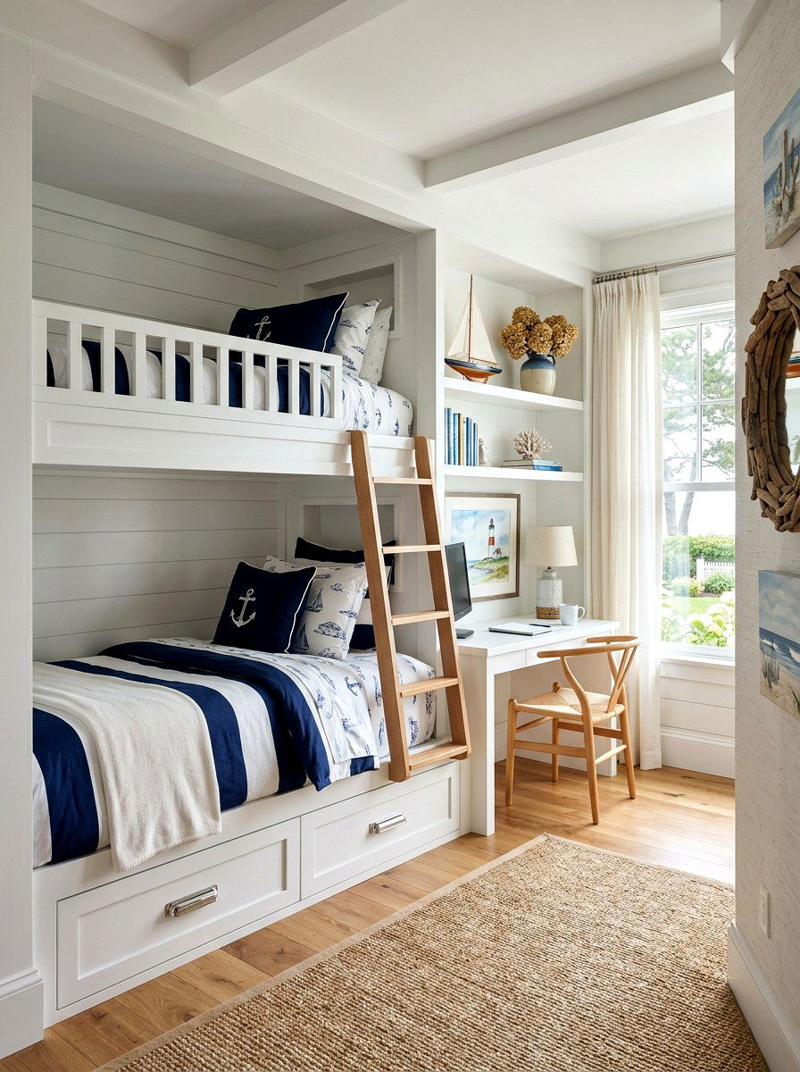 Guest Room Bunk Beds - 30 dual purpose guest room ideas