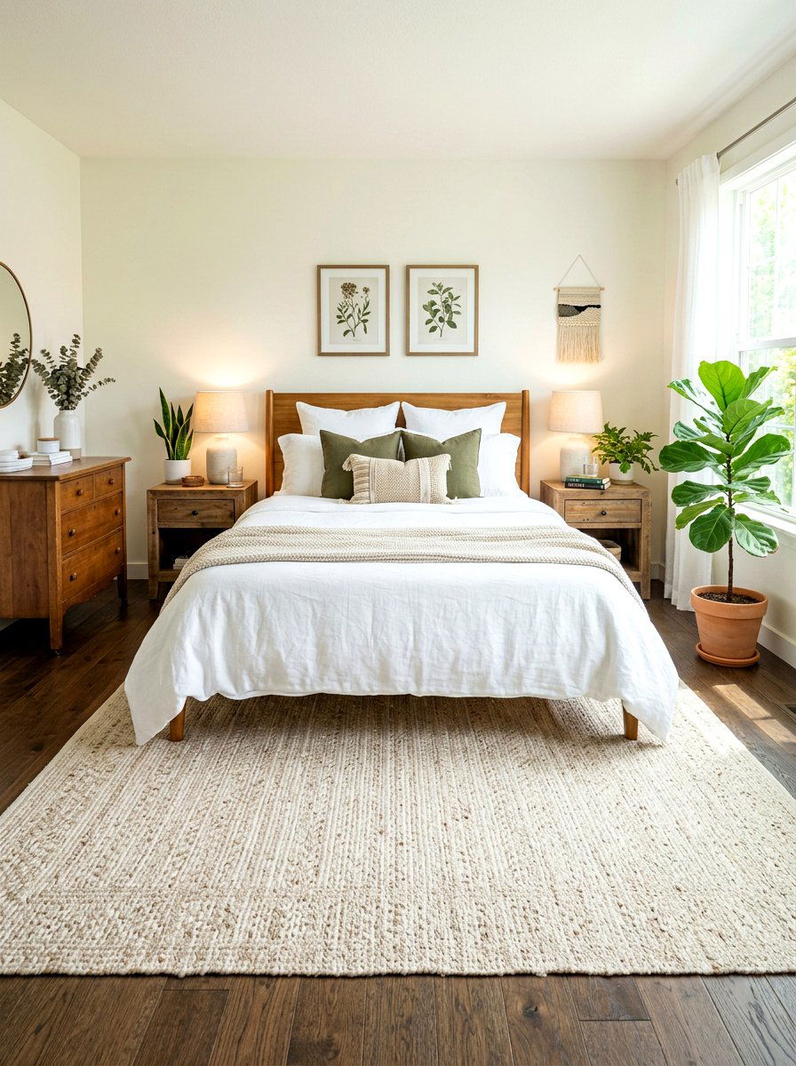Guest Room Decor Rug - 30 jute rug styling ideas